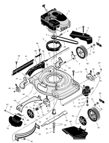Part Location Diagram of F-020421M Murray Book, Instruction